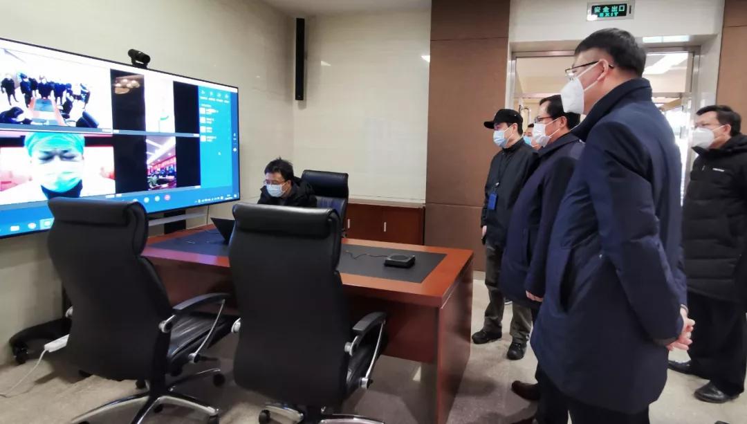 楊金成到七院、七一四所檢查指導疫情防控和復工復產工作