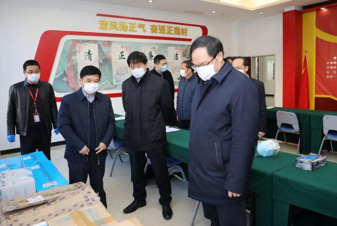 楊金成到七院、七一四所檢查指導疫情防控和復工復產工作